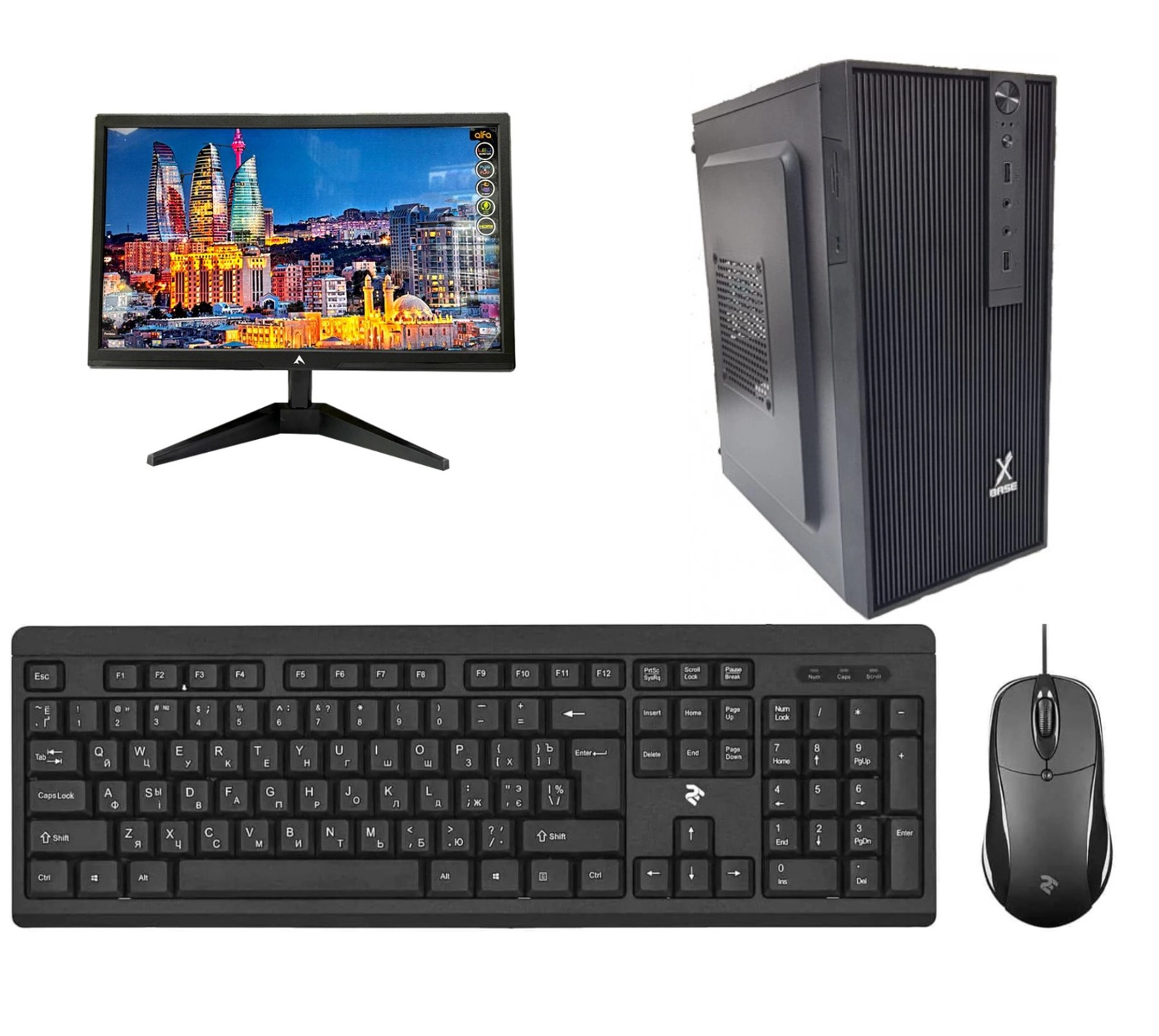 Masaüstü kompüter Xbase Set 18 SET18-I5-8-240-500-19
