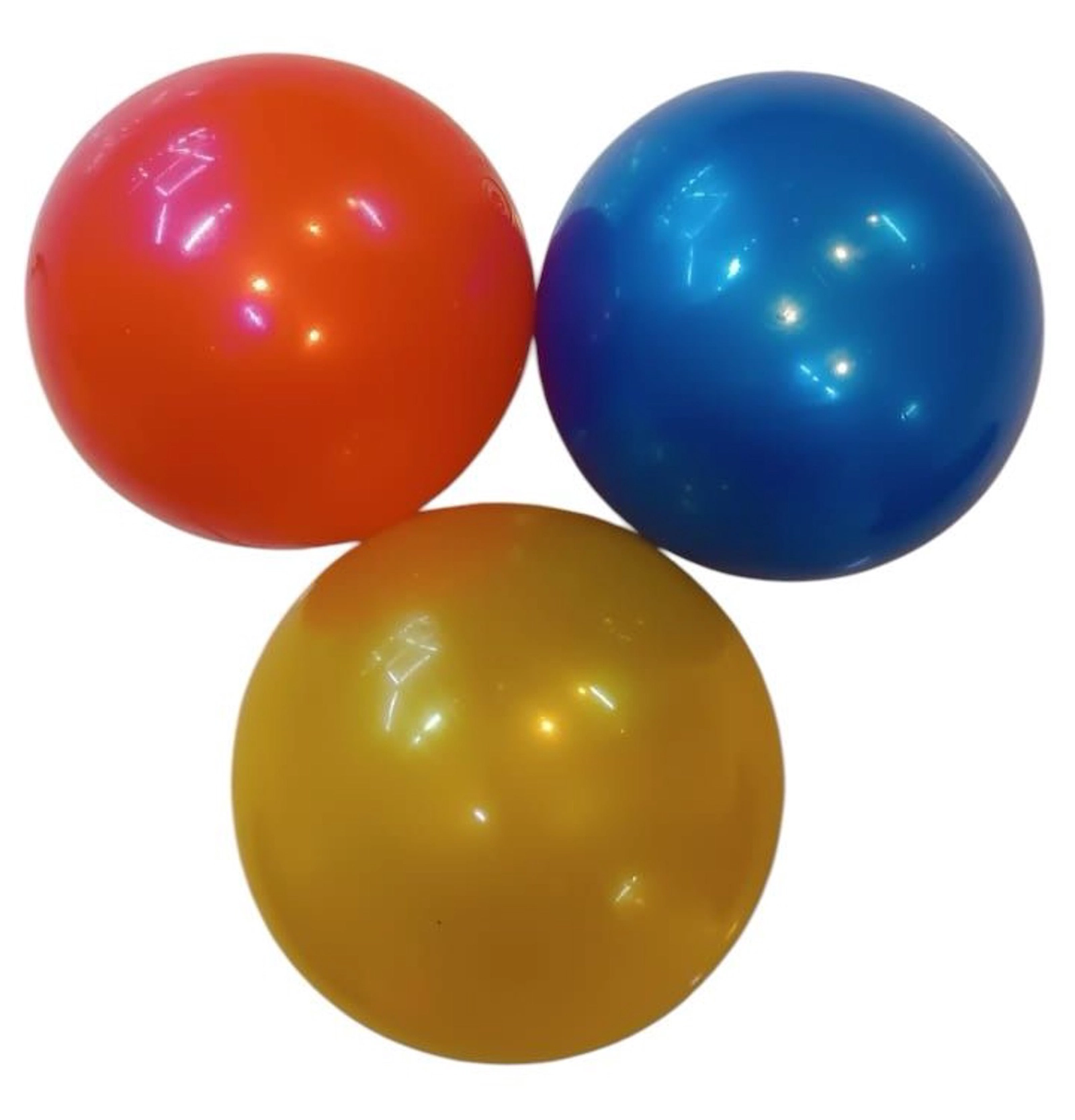 Şişmə top dəsti 016612QGS, rəngbərəng, 3 əd