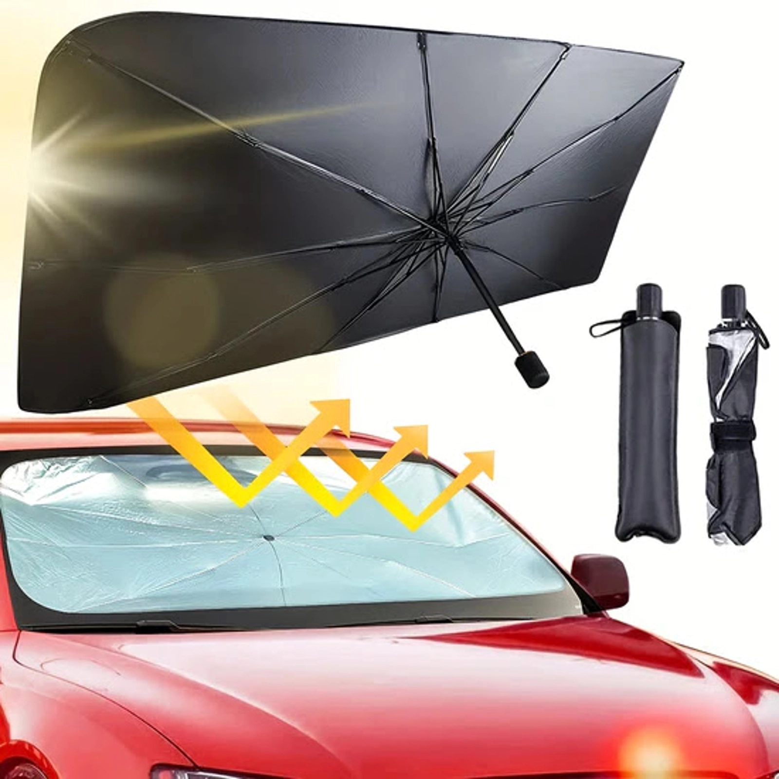 Avtomobil salonu üçün günlük FF-UU-011, qara, 80х140 sm