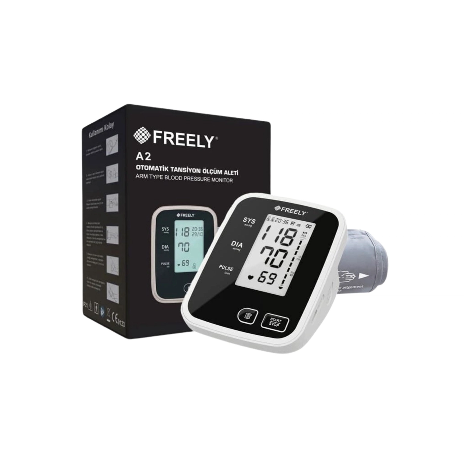 Təzyiq monitoru üçün tonometr Freely A2