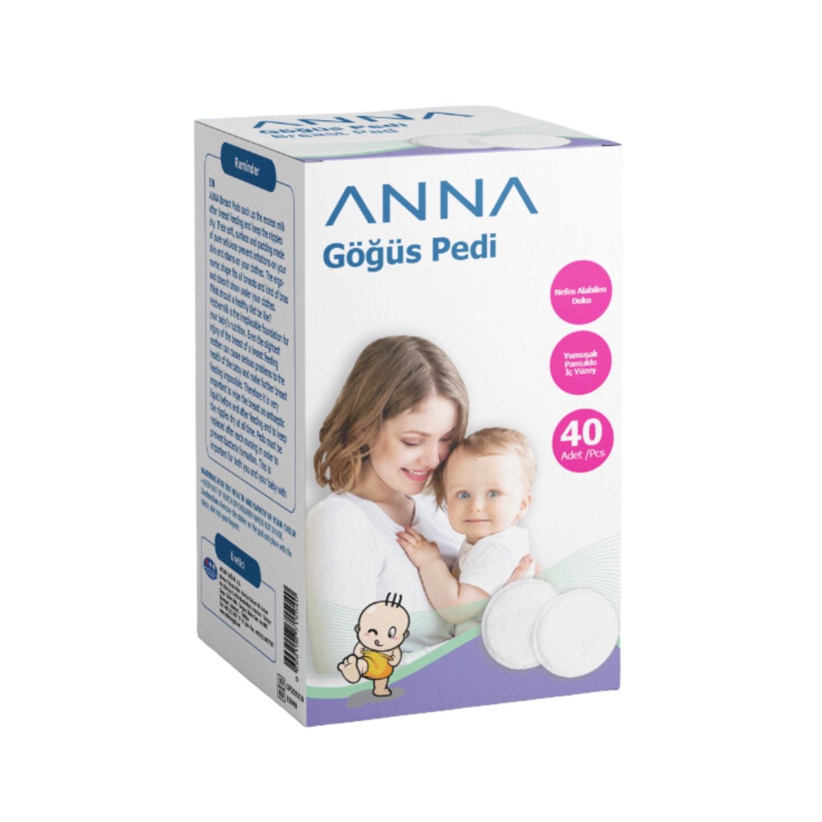 Büstqalter üçün içliklər ANNA, 40 ədəd
