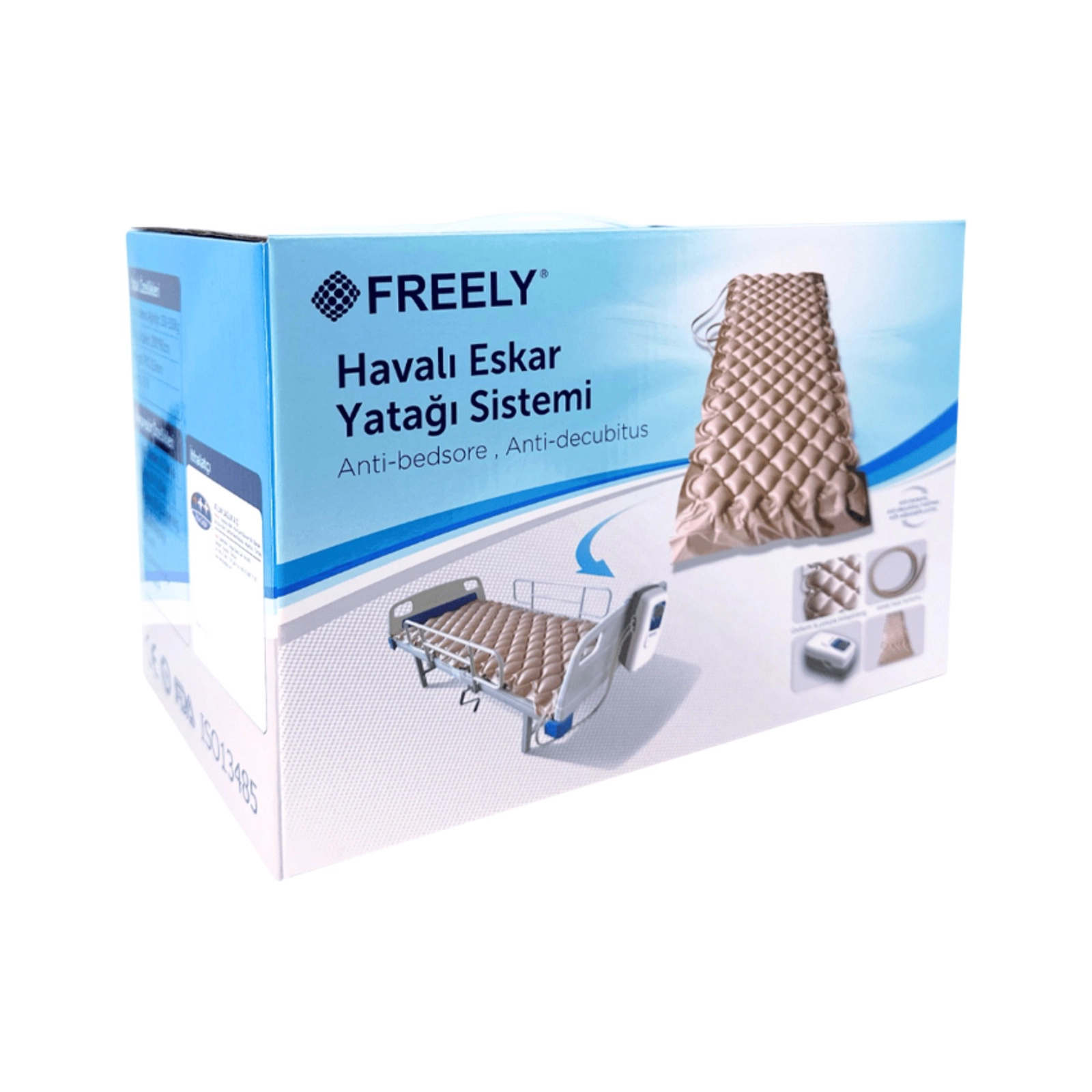 Şişmə döşək FREELY Havalı, 90x200 sm - 8699108711431