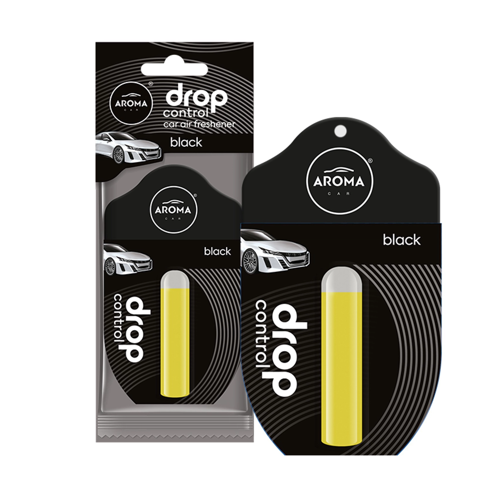 Avtomobil üçün aromatlaşdırıcı Aroma Car Drop Control Black