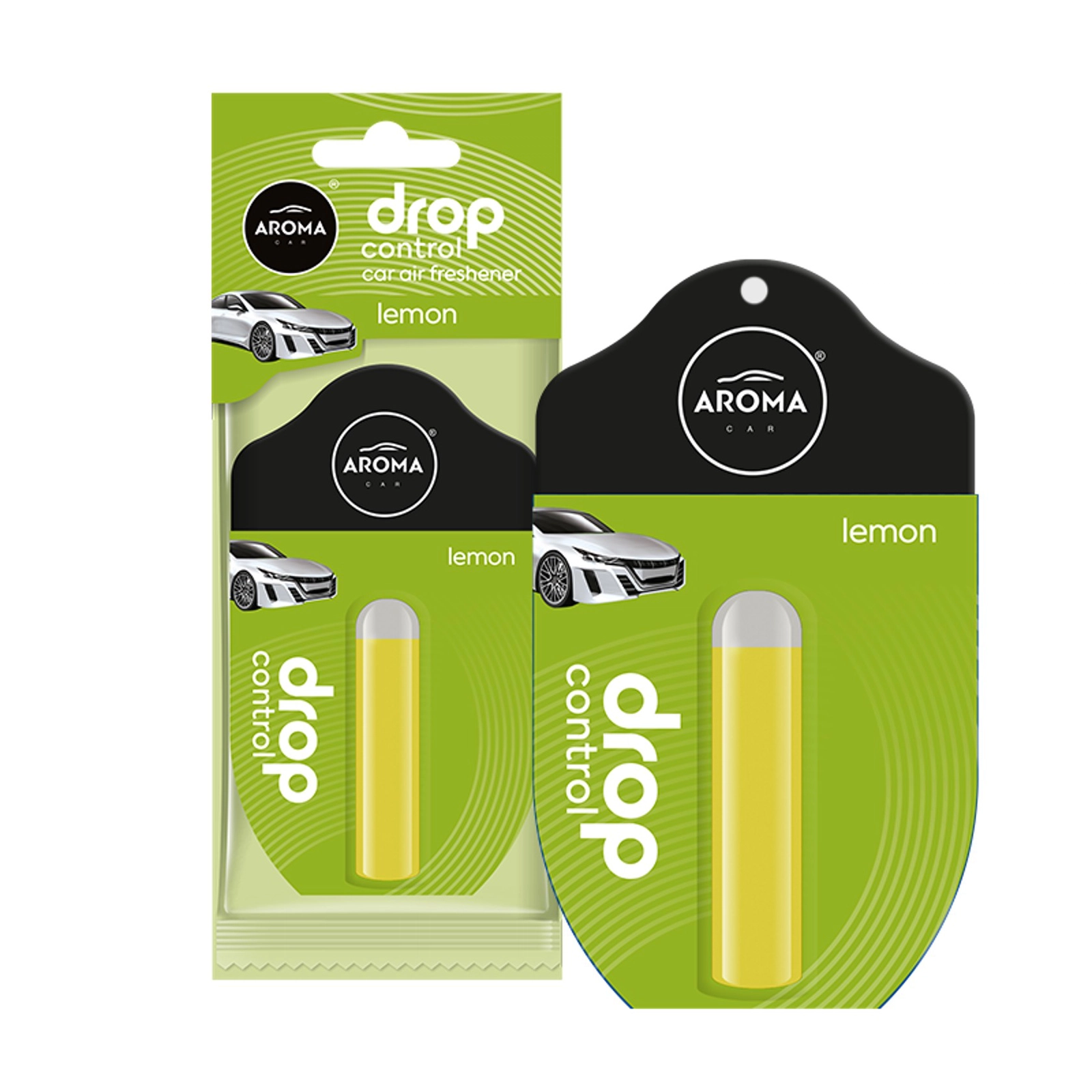 Avtomobil üçün ətirləndirici Aroma Car Drop Control Lemon, asma - 92289