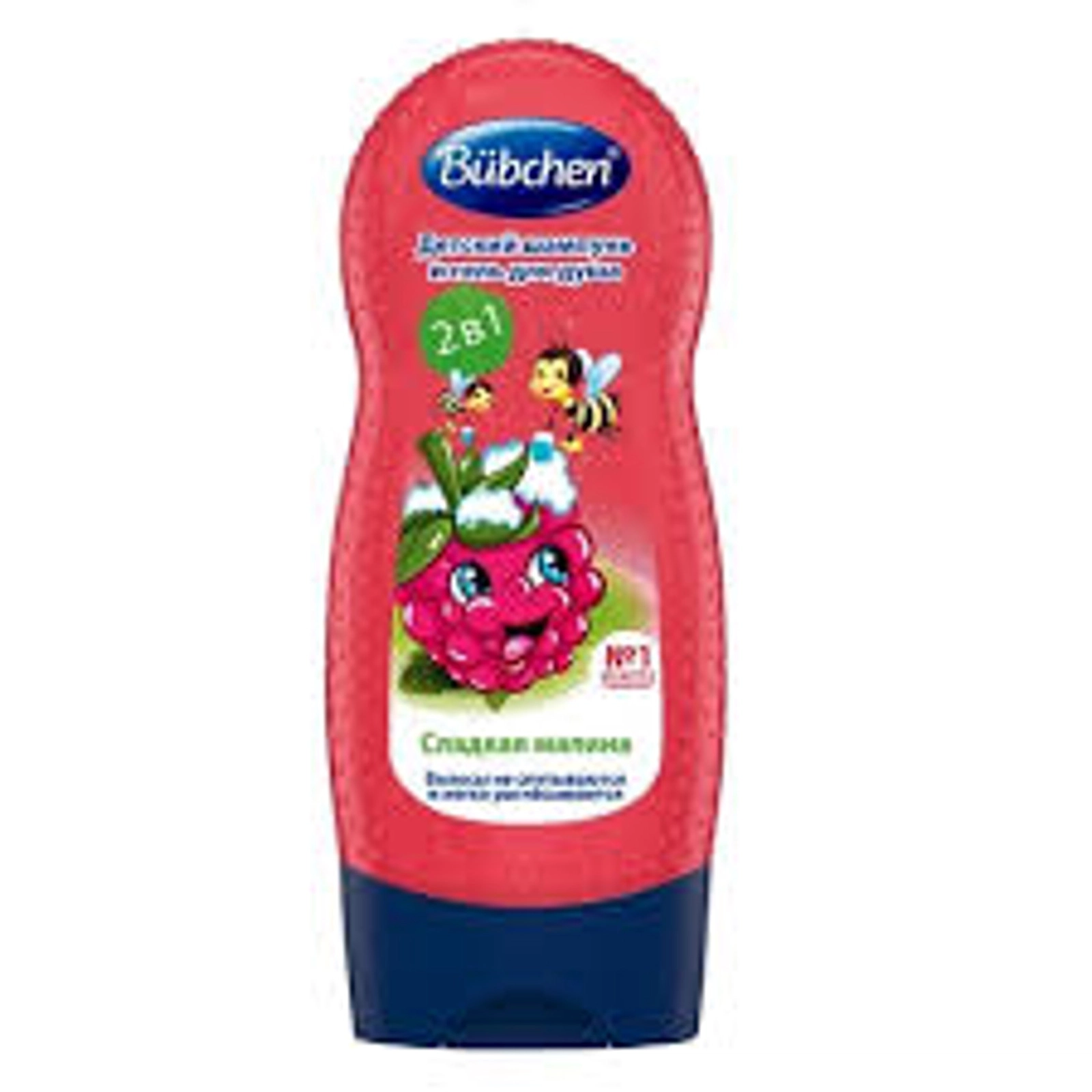 Uşaq üçün şampun və duş geli Bübchen, şirin moruq, 230 ml