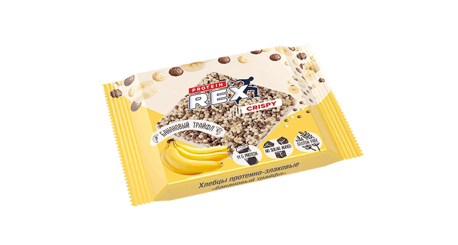 Kökə ProteinRex Crispy 20% protein Bananlı trayfl 55 q