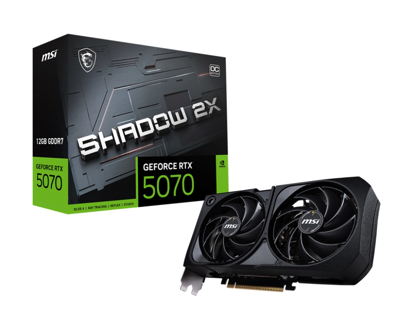 Video kart MSI GeForce RTX 5070 SHADOW 2X OC