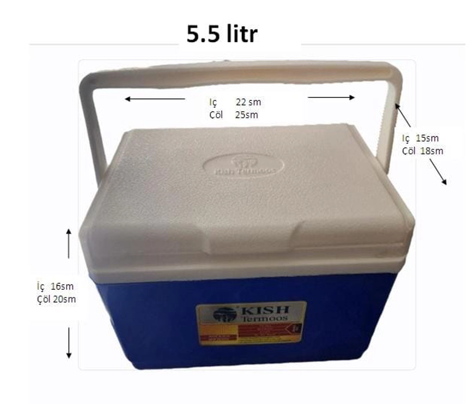 Termo Çanta Kish 5.5L