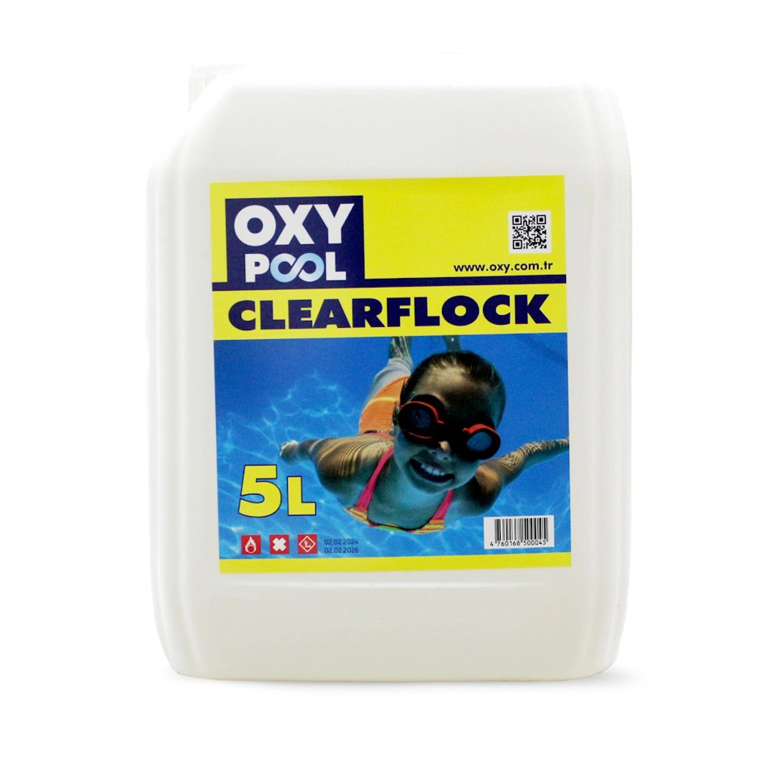 Hovuz dərmanı Çöktürücü maye Oxypol 5 l