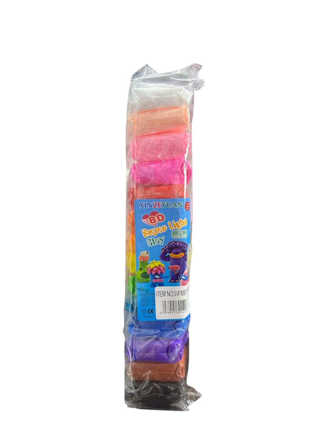 Plastilin 5237_998339, 12 ədəd, rəngbərəng
