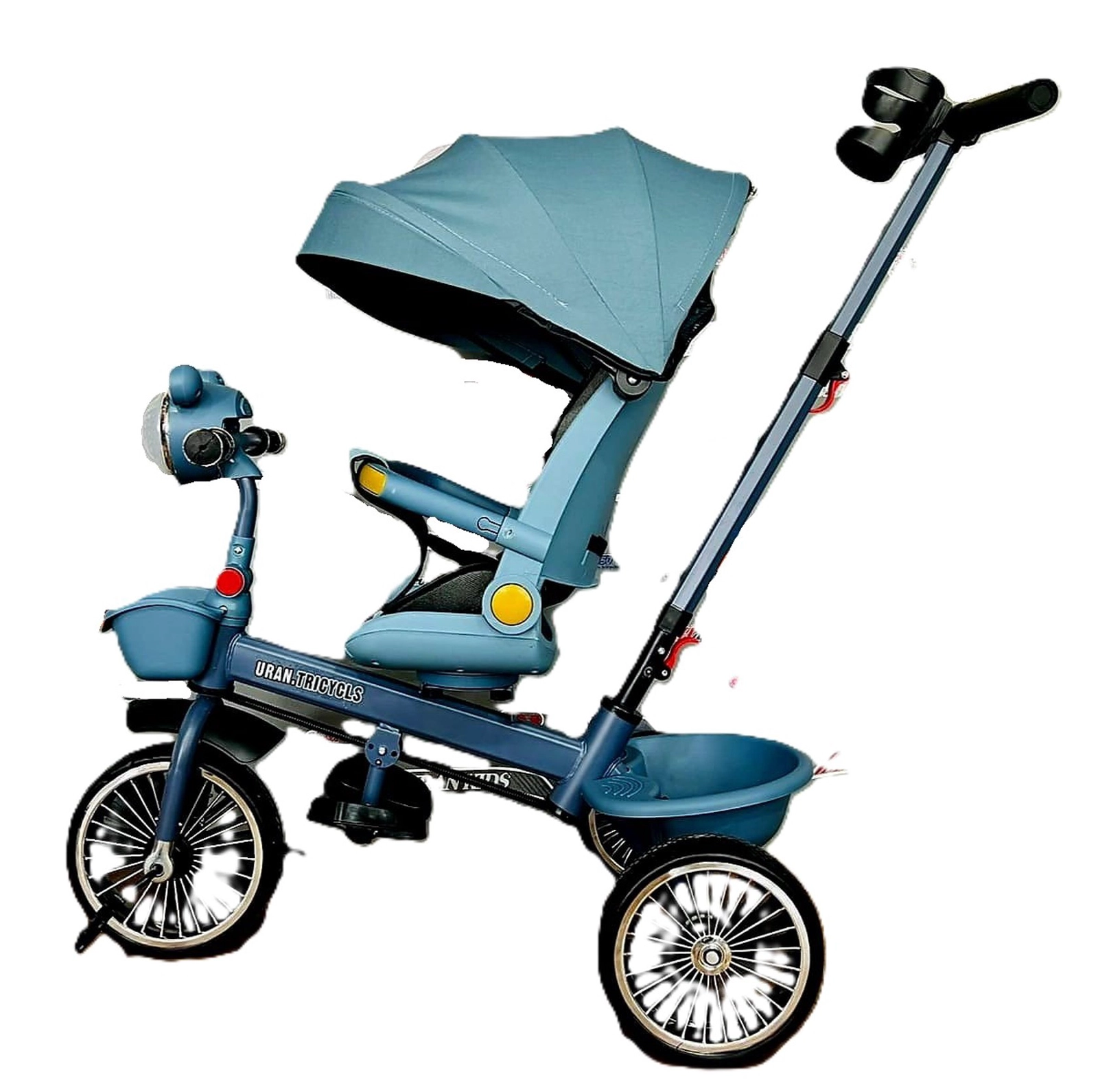 Üçtəkərli velosiped Uran GY150, qara