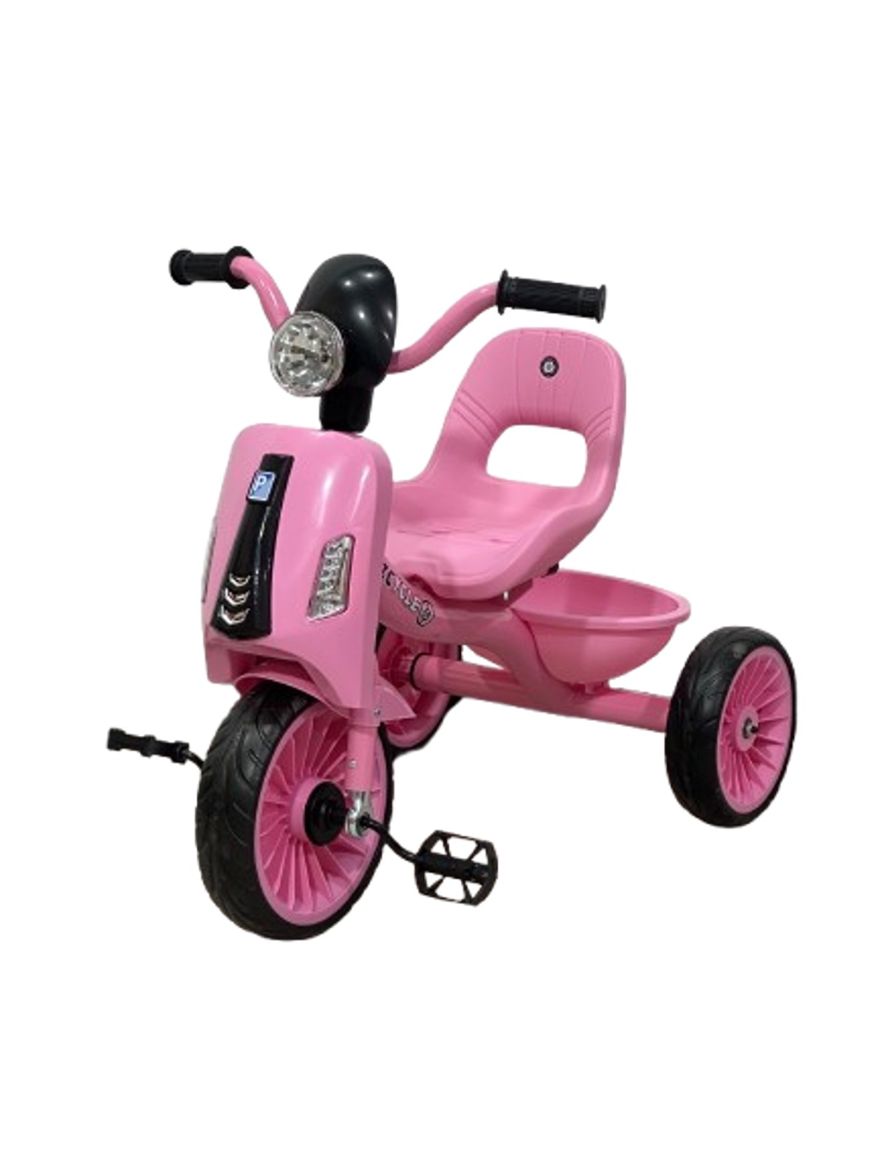 Uşaq üçün üçtəkərli velosiped FS-010, çəhrayı