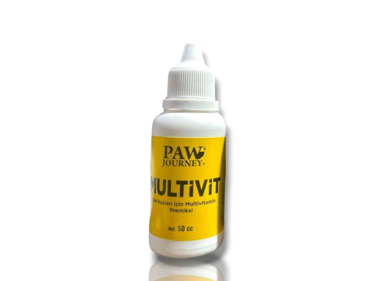 Ev quşları üçün multivitaminlər Paw Journey 50 ml