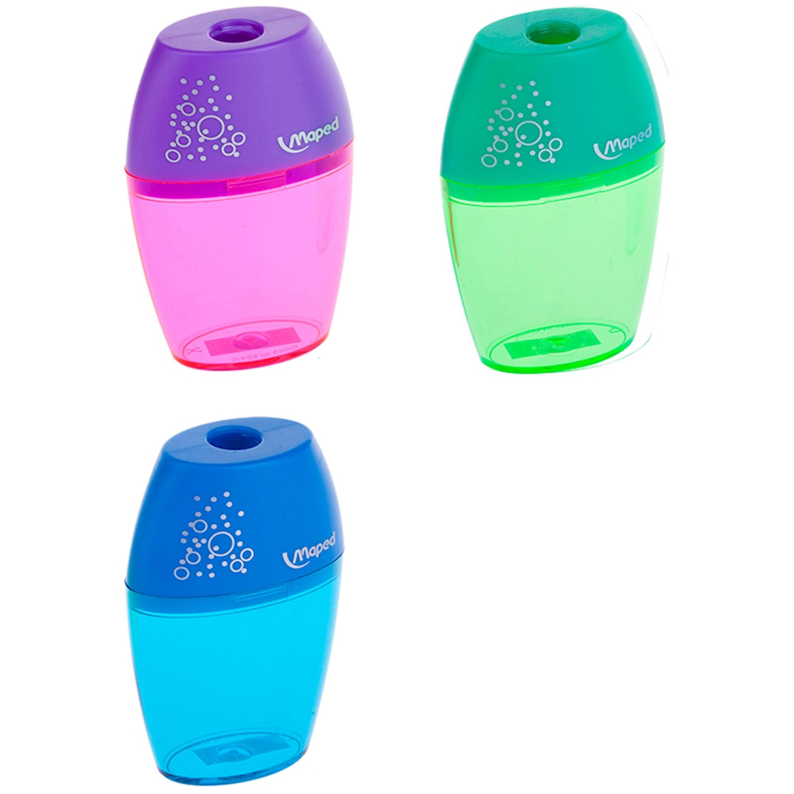 Qələmyonan Maped Shaker, yonma üçün konteynerlə, çeşiddə