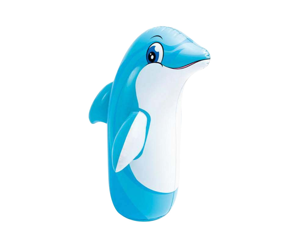 Şişmə oyuncaq Intex 44669 M6821 Delfin, 97x61 sm, göy