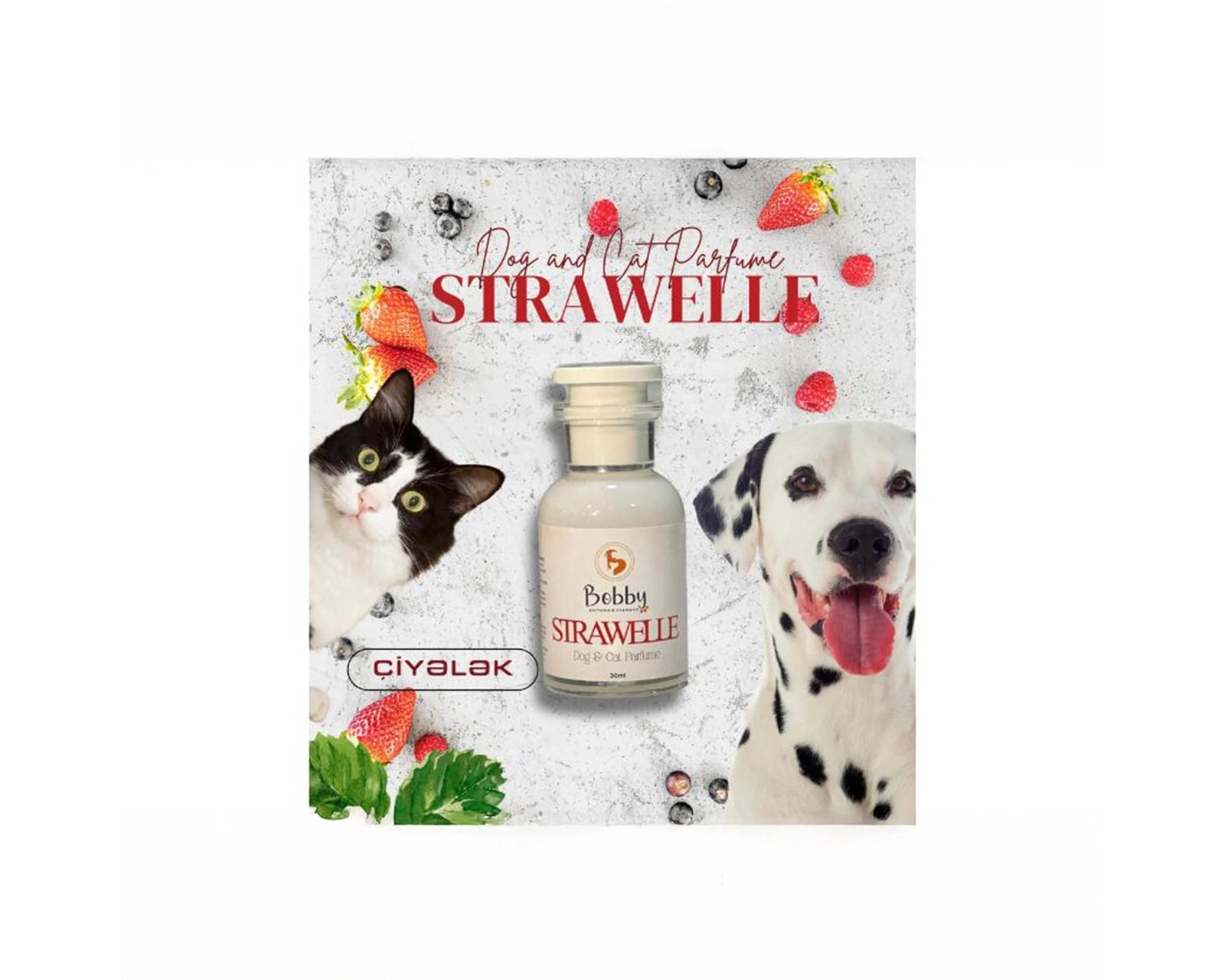 STRAWELLE - Ev Heyvanları Üçün Premium Parfüm 30ml