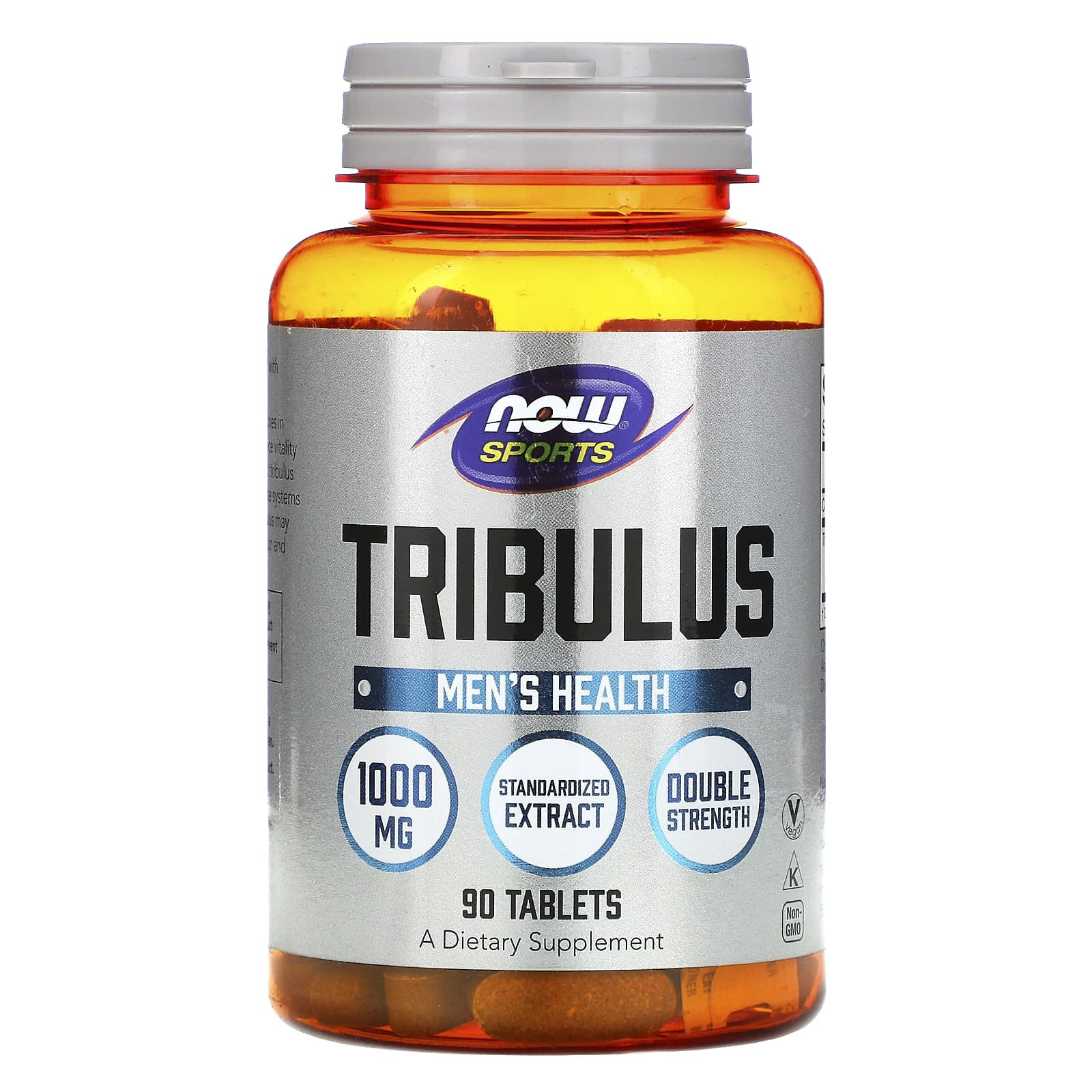 Testosteron stimulyatoru Now Foods Tribulus 1000 мг, 90 tablet