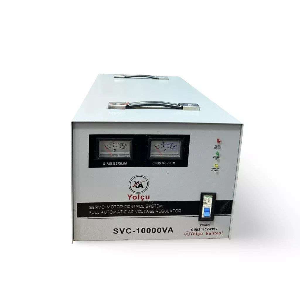 Gərginlik tənzimləyicisi Yolçu SVC-10000VA, 150-250 V