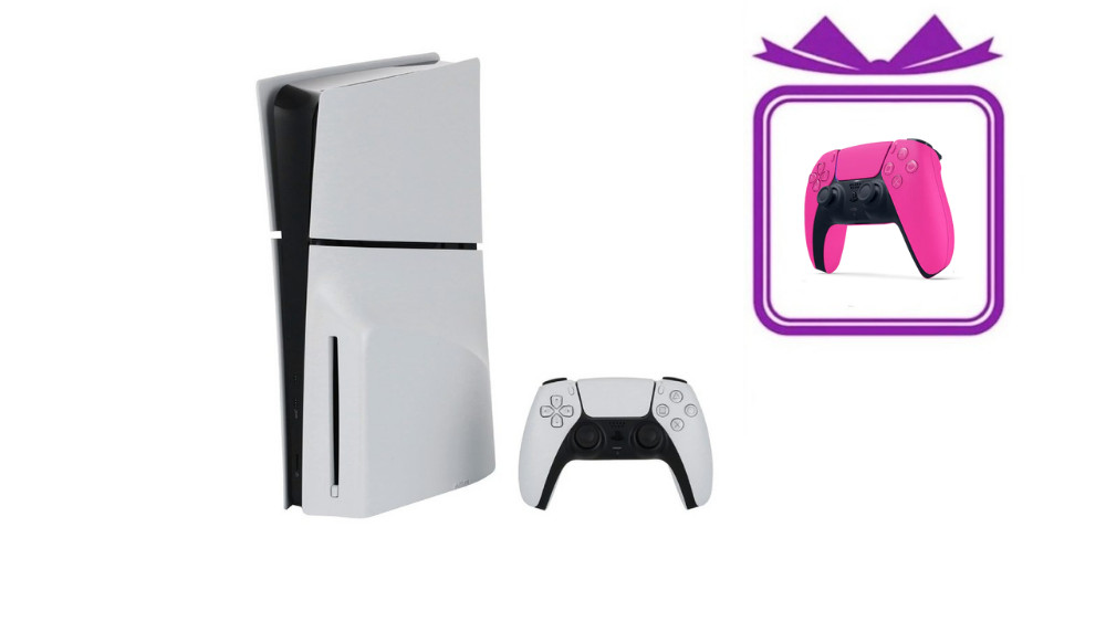 Oyun konsolu Sony Playstation 5 DualSense 1TB + Coystik Pink Hədiyyə