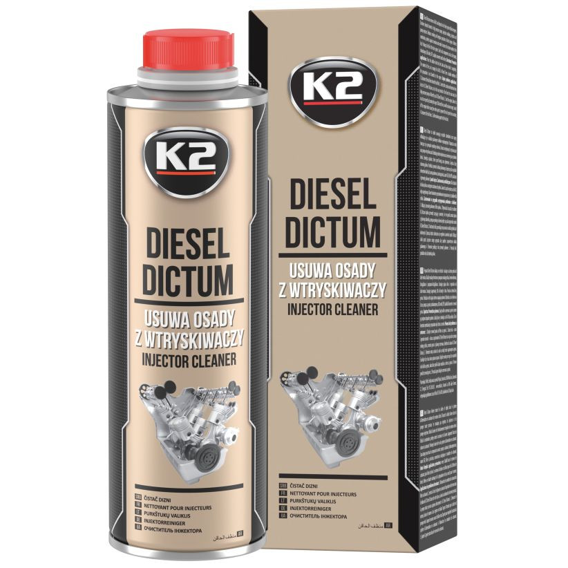 Dizel mühərrikləri üçün injektor təmizləyicisi K2 DIESEL DICTUM 500ml