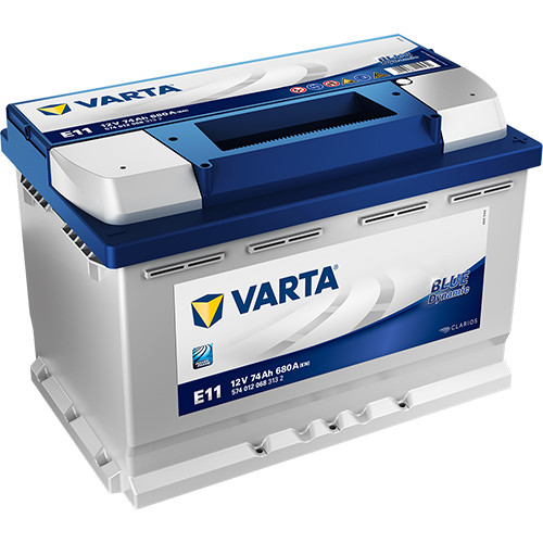 Avtomobil akkumulyatoru Varta E11 74 AH R+