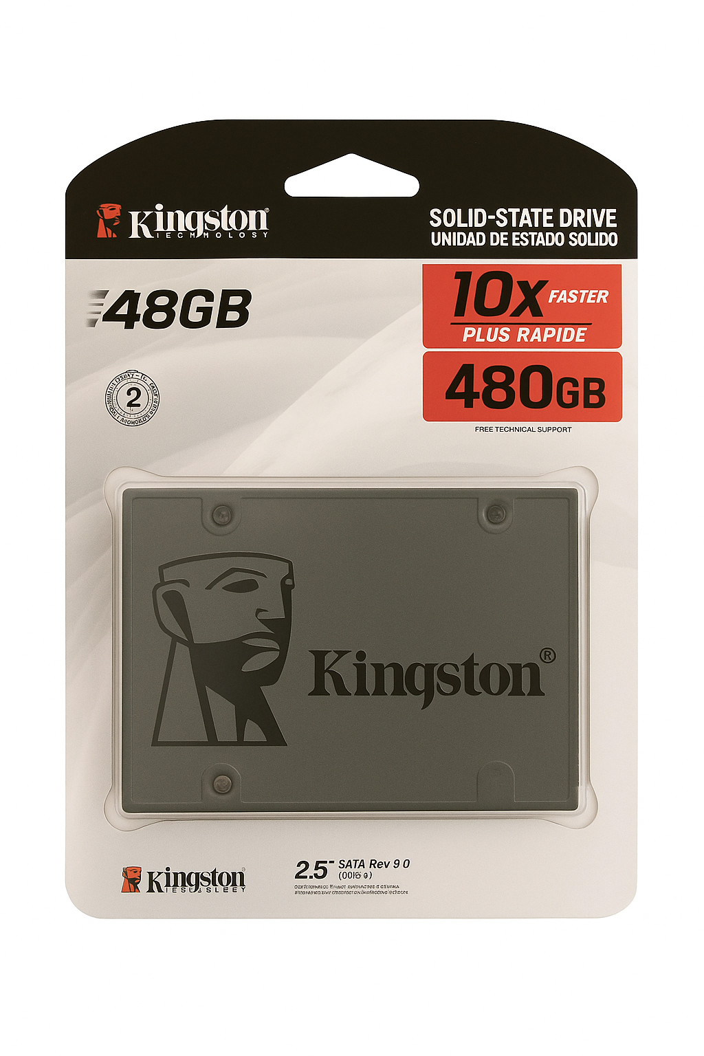 Harici sərt disk Kingston SSD 480GB Sürətli SATA III