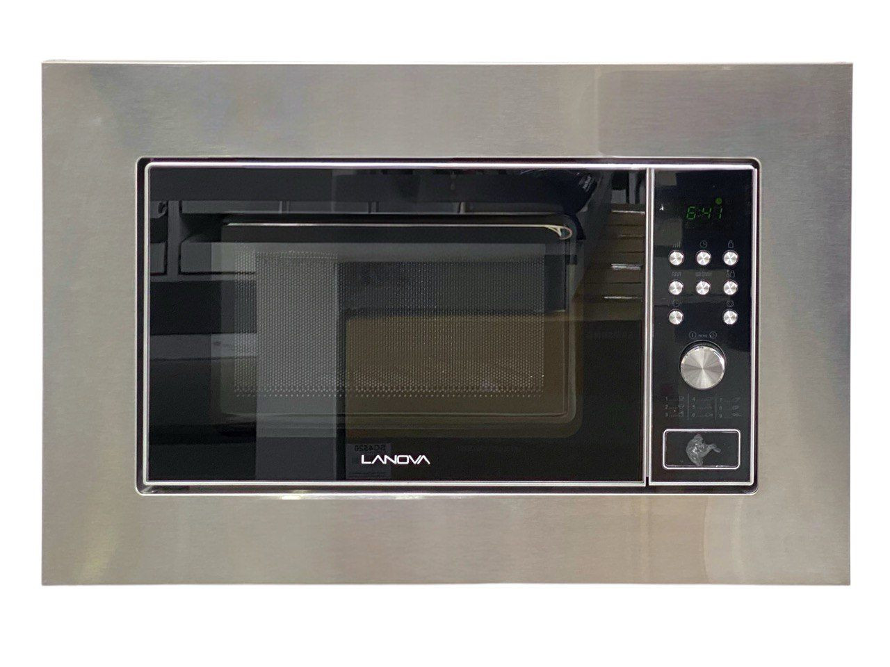 Quraşdırılan mikrodalğalı soba Lanova 20M inox