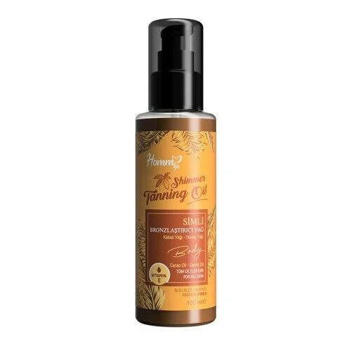 Bədən üçün bronzlaşdırıcı yağ Homm Life, 100 ml