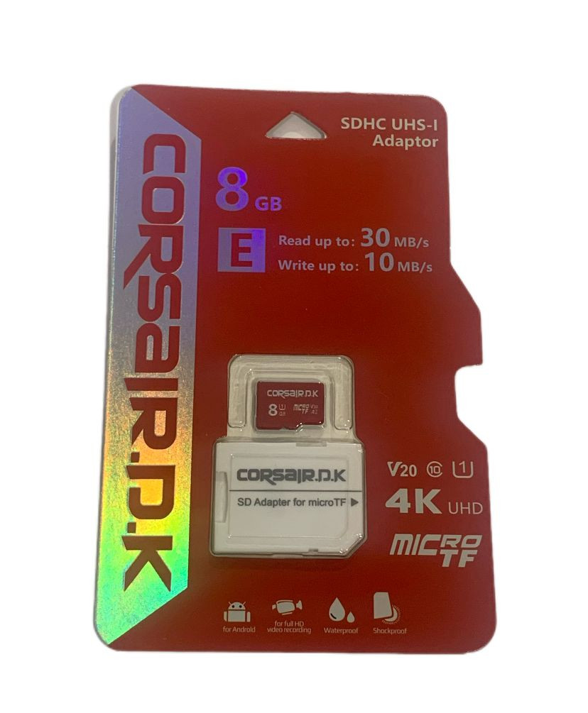 Yaddaş kartı 8GB Corsair.D.K SDHC/UHS-I