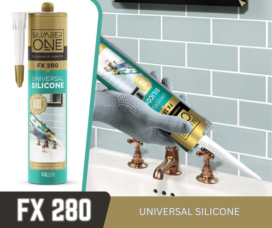 Şəffaf silikon Number One FX 280