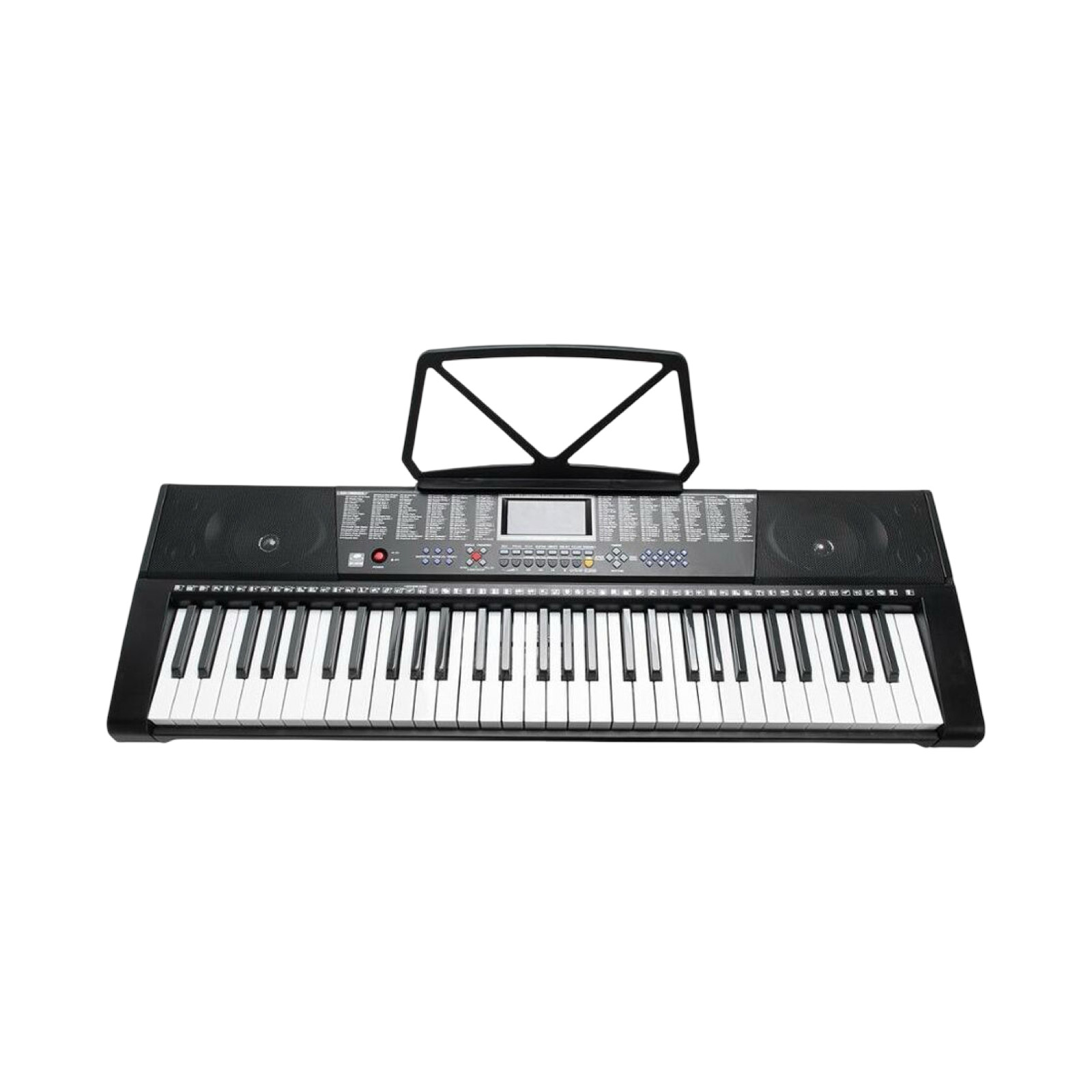Sintezator Meike MK2108, LED işıqlı 61 klaviş, 255 tembri, 255 ritm, 50 demo mahnı, DC 9V adapter, 93×30.4×9.3 sm, 3.5 kq - MSB012