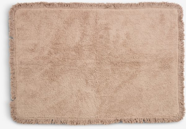 Hamam üçün xalça JYSK Karlsvik, qəhvəyi, 60x90 sm