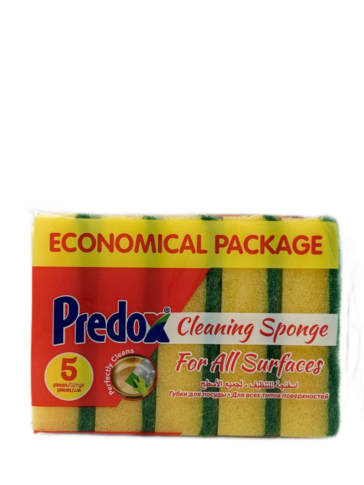 Qab yuma üçün süngər dəsti Predox, 5 əd.