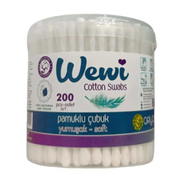 Pambıq çubuqlar Wewi, 200 əd