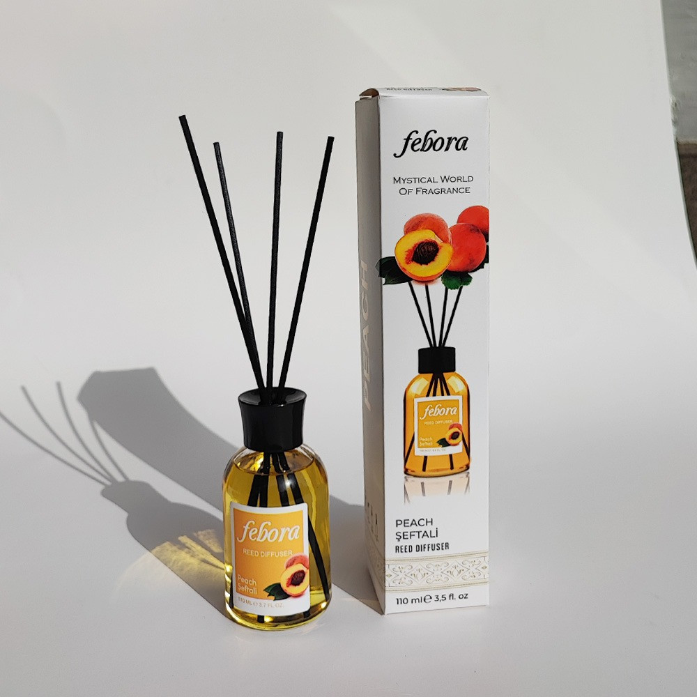 Aromatik diffuzor Febora Peach, 110 ml