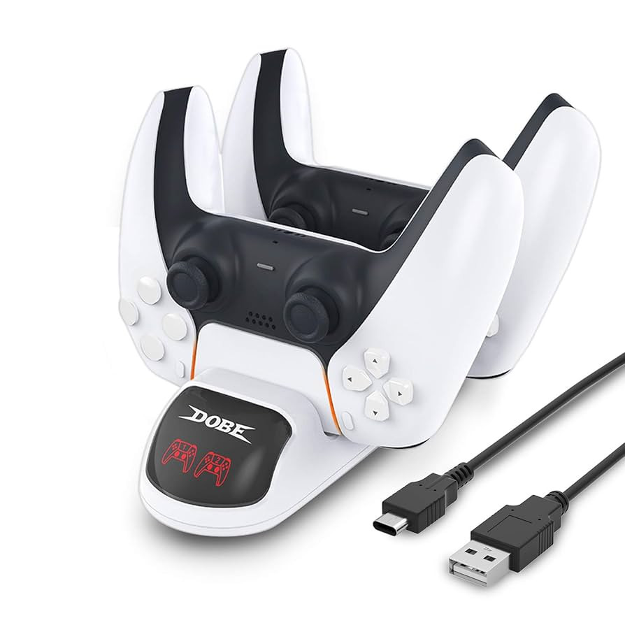 Şarj cihazı DOBE TP5-0507 iki DualSense PS5 Gamepad üçün