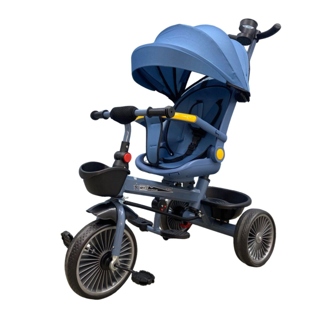 Uşaq üçtəkərli uşaq velosipedi TB-510 azr783 mavi 1-5 yaş