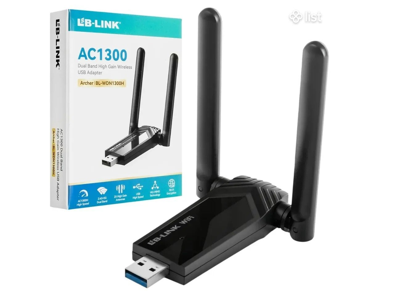 WiFi adapter LB-Link Archer AC1300 BL-WDN1300H