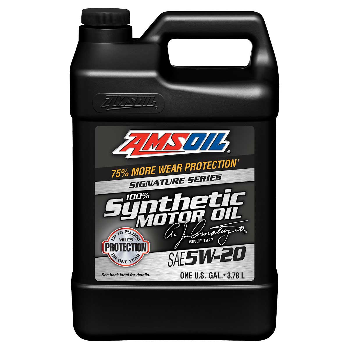 Motor yağı Amsoil Signature Series Synthetic Motor Oil 5W-20, 3.78l ALM1G-EA
