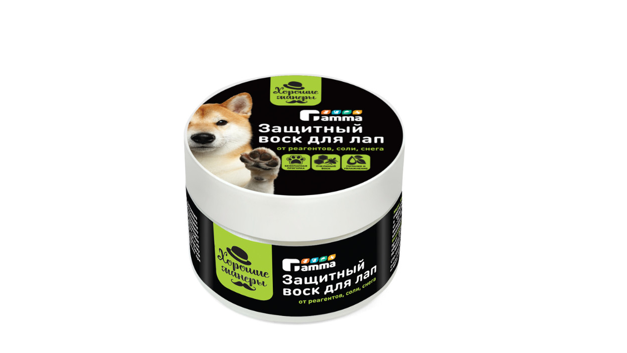 Pişik və it pəncələri üçün qoruyucu mum Гамма 100 ml