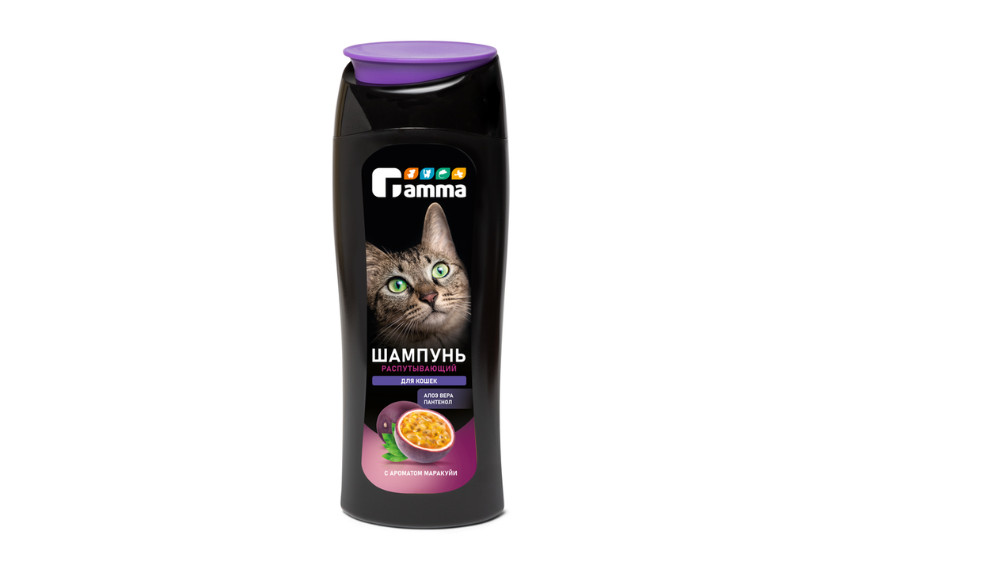 Şampun pişiklər üçün Gamma, tük açan, 400 ml