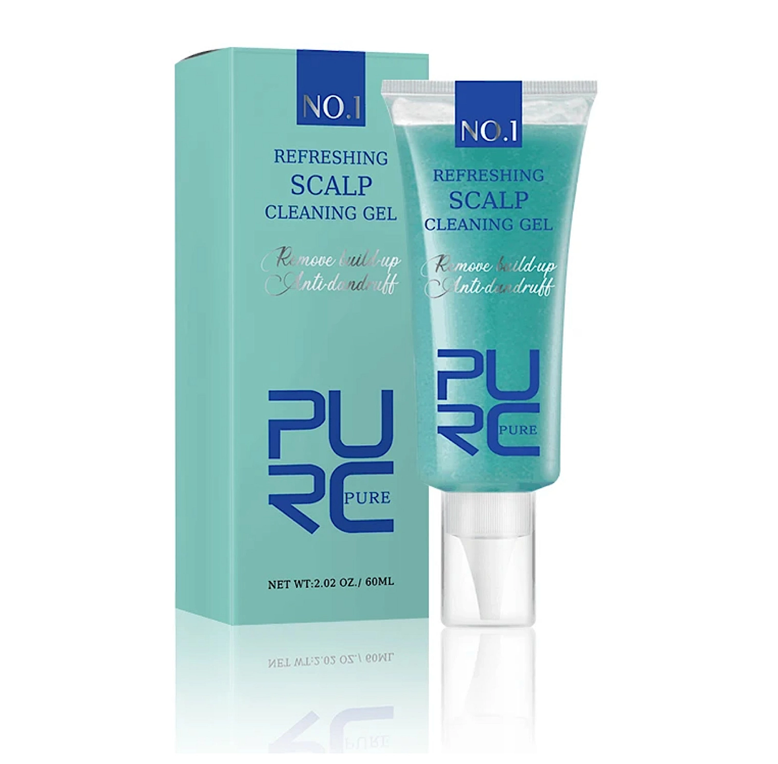 Kəpək əleyhinə gel Purc Pure, 60 ml