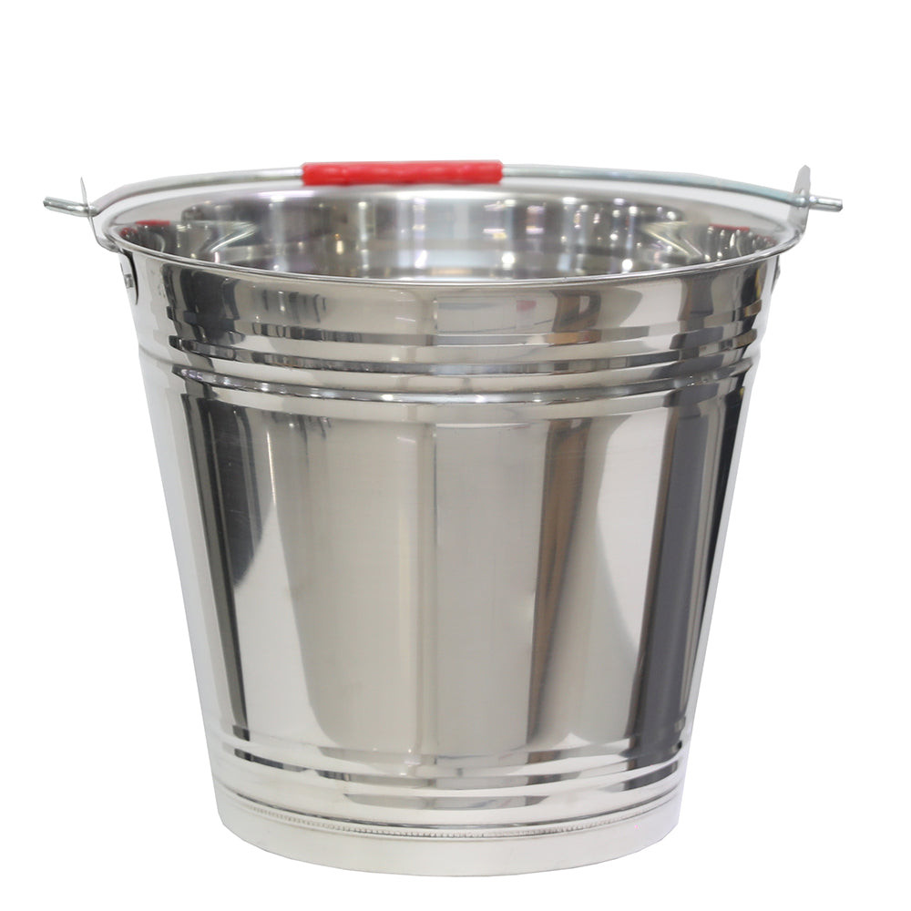 Vedrə, paslanmayan polad, gümüşü, 11 l