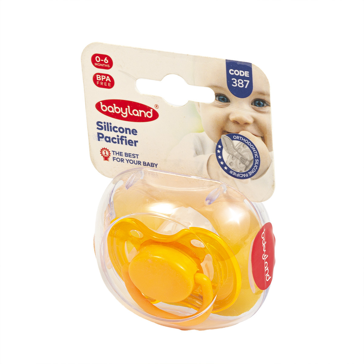 Əmzik Baby Land 387, narıncı, 0-6 ay