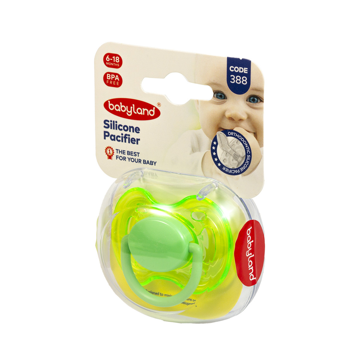 Əmzik Baby Land 388, yaşıl, 6-18 ay