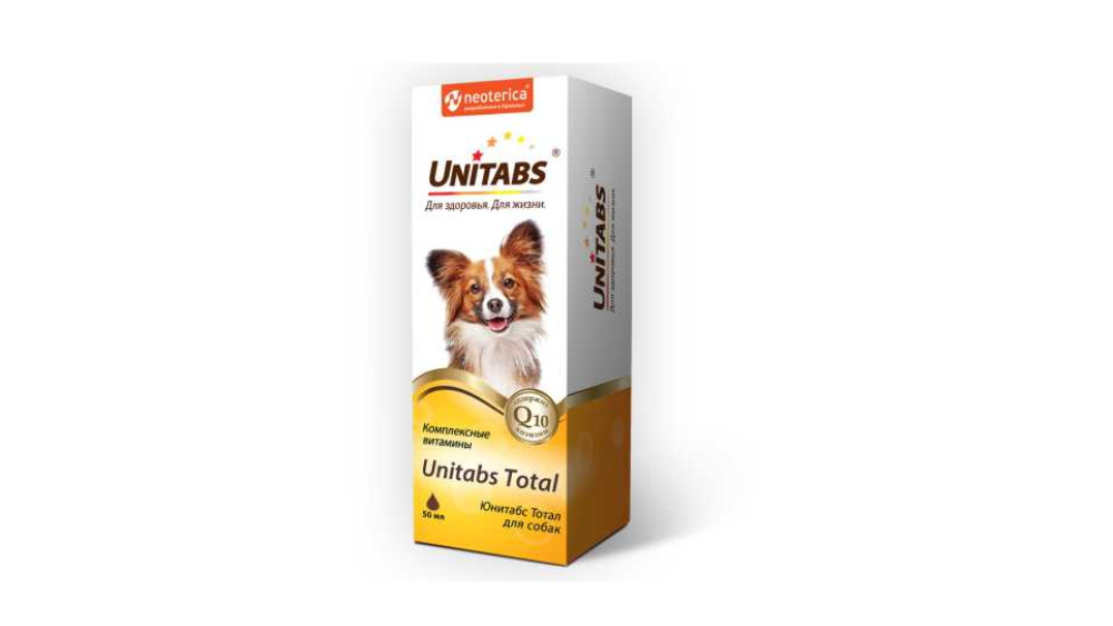 Vitaminlər Unitabs Total itlər üçün, 50 ml