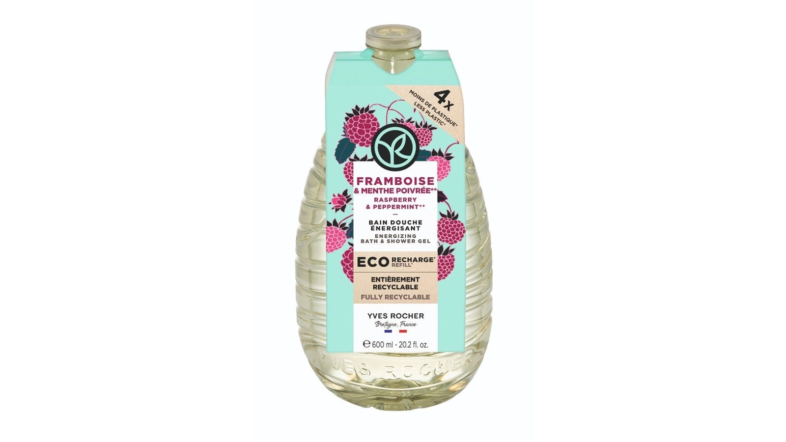 Duş geli Eco-Refill Raspberry & Peppermint 600 ml - 57388
