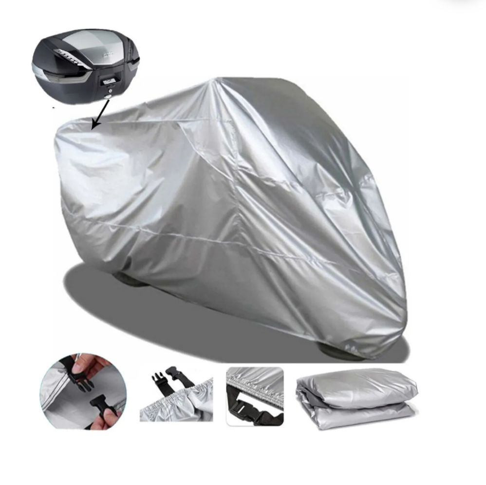 Moto çexol, gümüşü