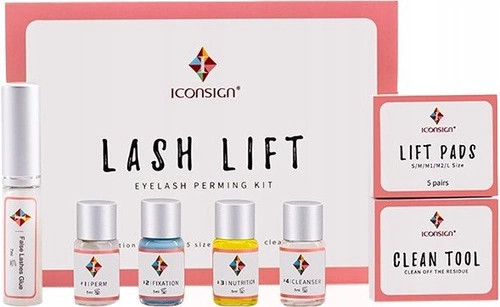 Kirpik laminasiyası və liftinqi üçün dəst Iconsign Lash Lift