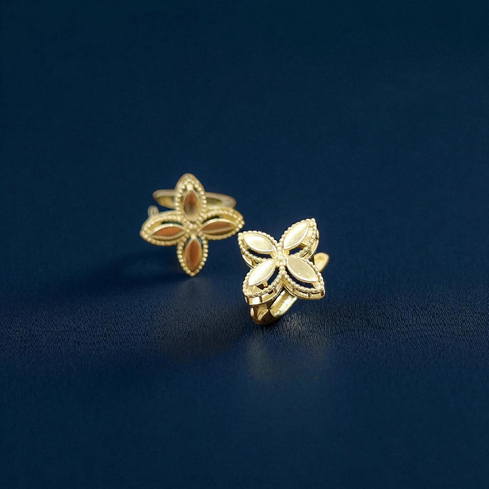 Qızıl sırğa Azgold 10018, 585 əyar